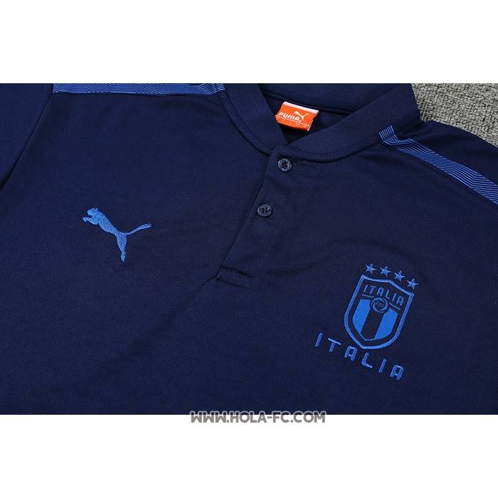 Camiseta Polo del Italia 2022-2023 Azul Marino
